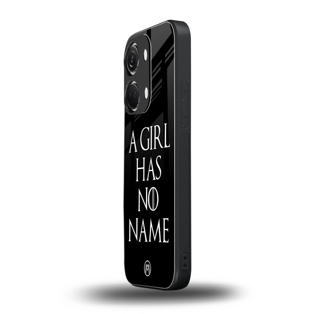 arya stark back phone cover | glass case for oneplus nord 3
