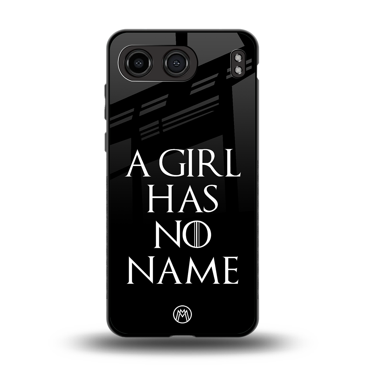 arya stark back phone cover | glass case for oneplus nord 4