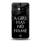 arya stark back phone cover | glass case for oneplus nord ce 3