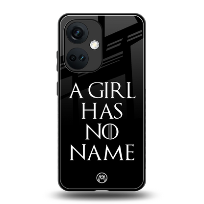 arya stark back phone cover | glass case for oneplus nord ce 3