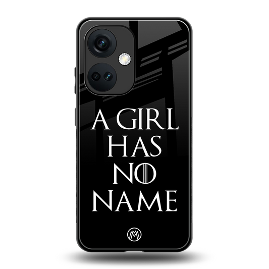 arya stark back phone cover | glass case for oneplus nord ce 3
