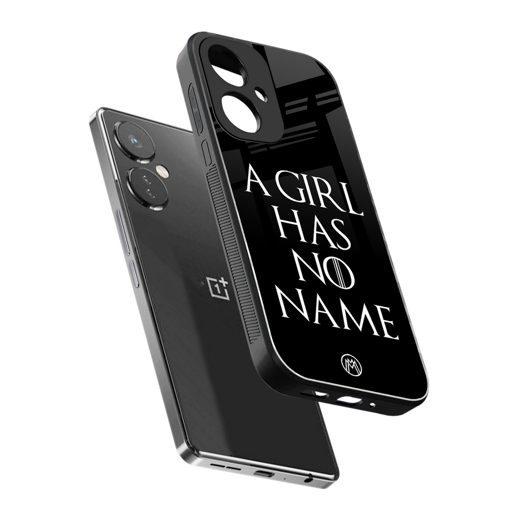 arya stark back phone cover | glass case for oneplus nord ce 3