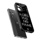 arya stark back phone cover | glass case for oneplus nord ce 3