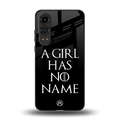 arya stark back phone cover | glass case for oneplus nord ce 4 lite