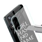 arya stark back phone cover | glass case for oneplus nord ce 4 lite