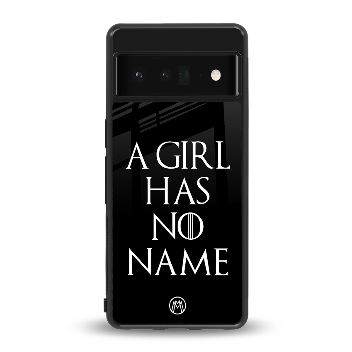 arya stark back phone cover | glass case for google pixel 6 pro