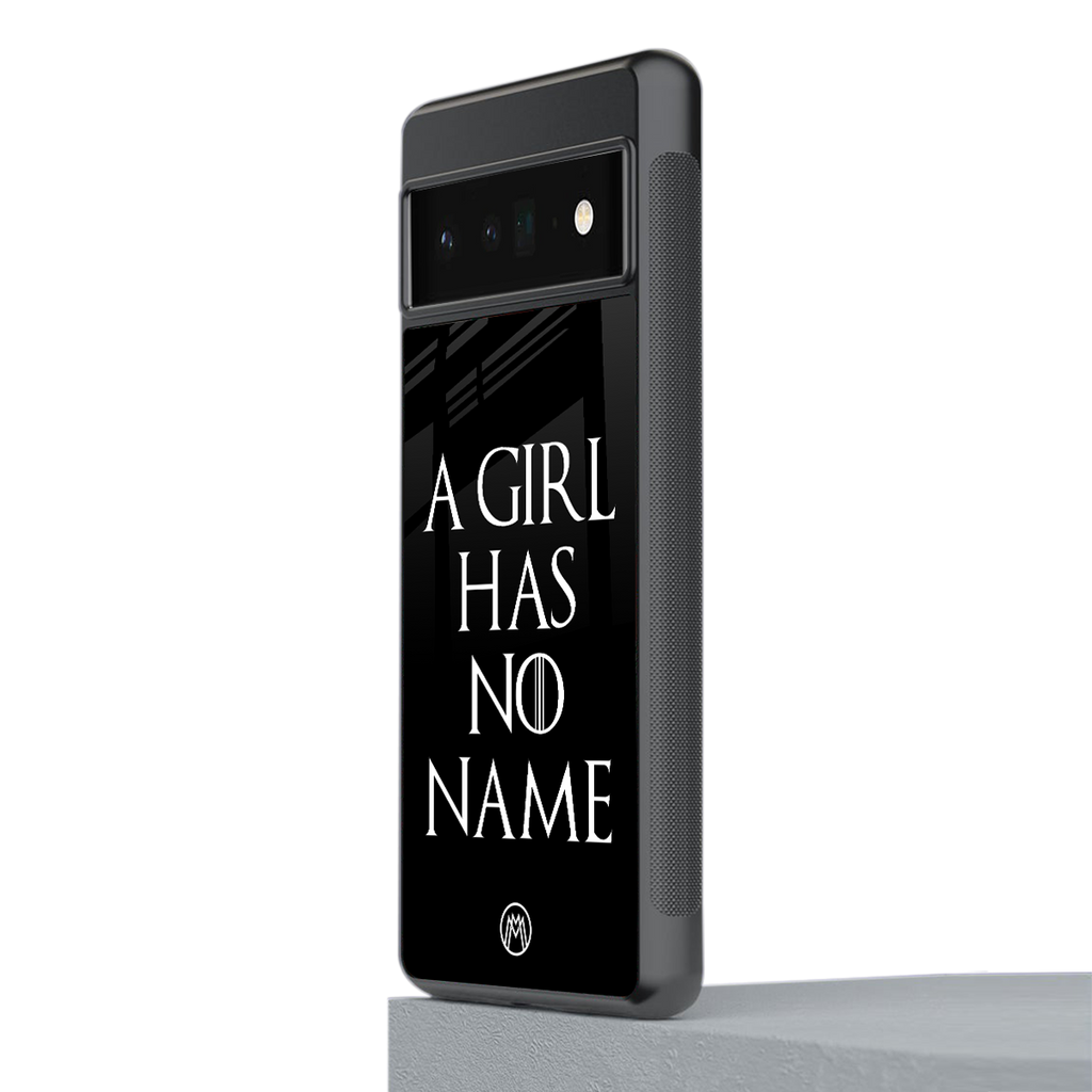 arya stark back phone cover | glass case for google pixel 6 pro