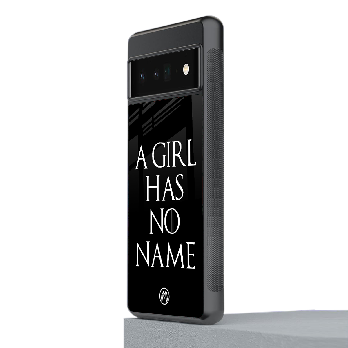 arya stark back phone cover | glass case for google pixel 6 pro