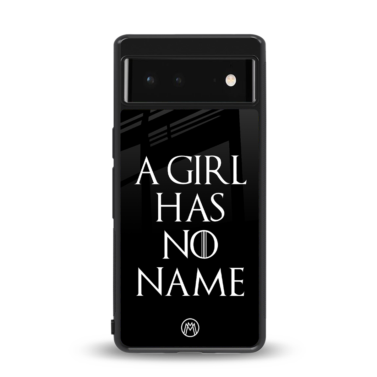 arya stark back phone cover | glass case for google pixel 6