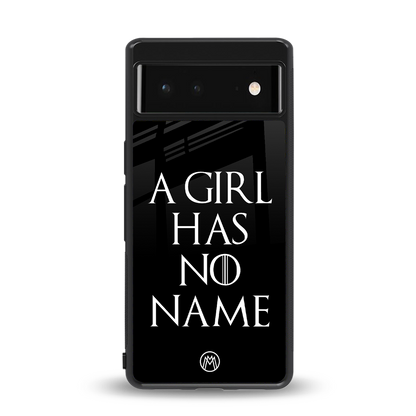 arya stark back phone cover | glass case for Google Pixel 6A
