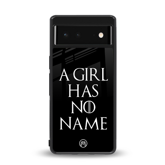 arya stark back phone cover | glass case for Google Pixel 6A