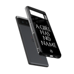 arya stark back phone cover | glass case for google pixel 6