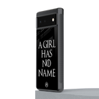 arya stark back phone cover | glass case for google pixel 6
