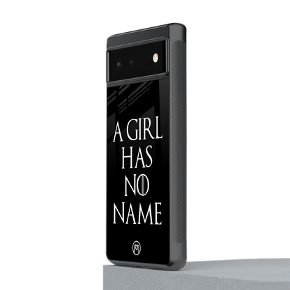 arya stark back phone cover | glass case for Google Pixel 6A