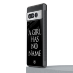 arya stark back phone cover | glass case for google pixel 7 pro