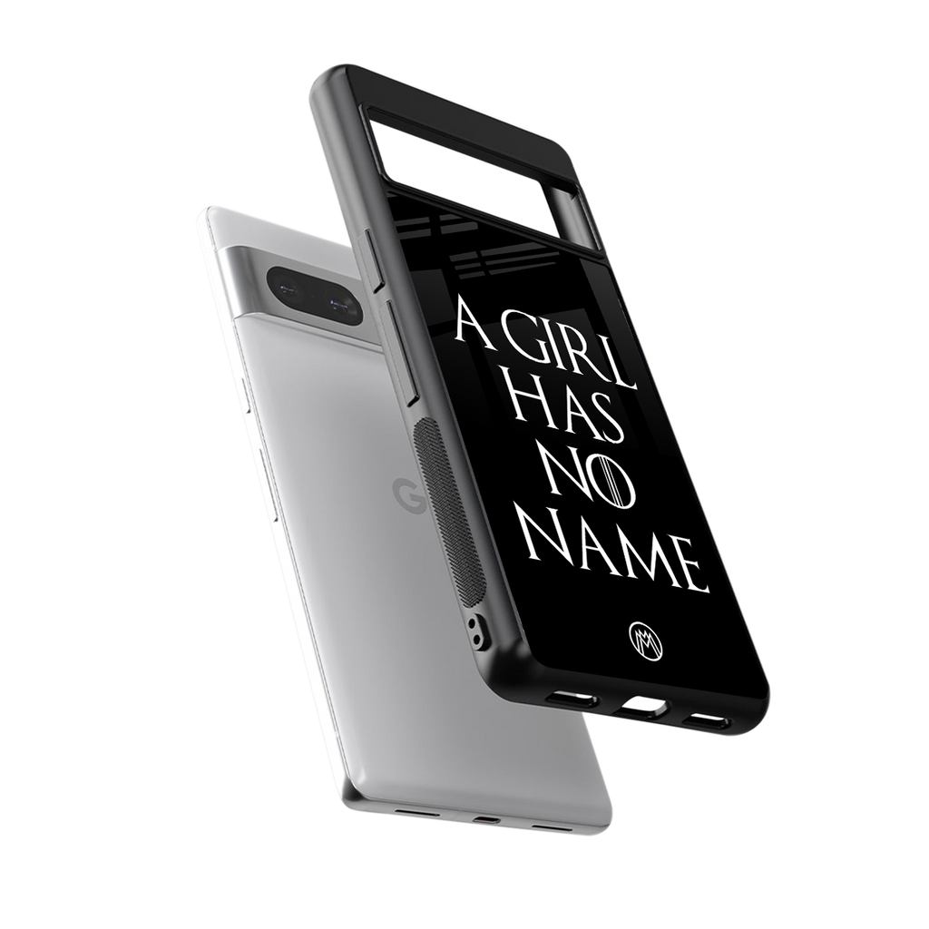 arya stark back phone cover | glass case for Google Pixel 7