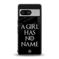 arya stark back phone cover | glass case for Google Pixel 8