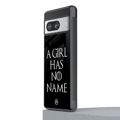 arya stark back phone cover | glass case for Google Pixel 8