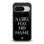 arya stark back phone cover | glass case for google pixel 9