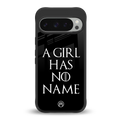 arya stark back phone cover | glass case for google pixel 9 pro
