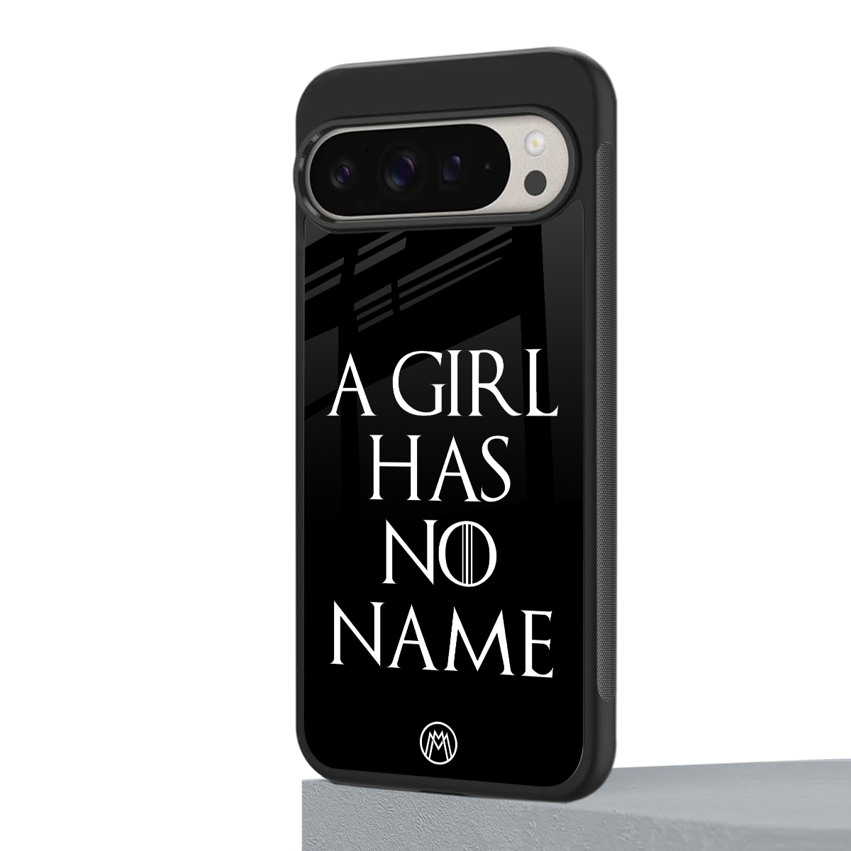 arya stark back phone cover | glass case for google pixel 9 pro xl