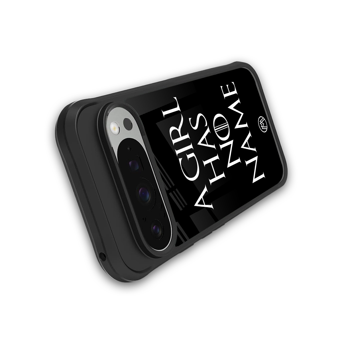 arya stark back phone cover | glass case for google pixel 9 pro xl