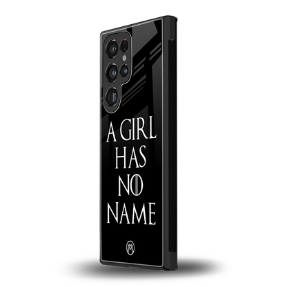 arya stark back phone cover | glass case for samsung galaxy s24 ultra