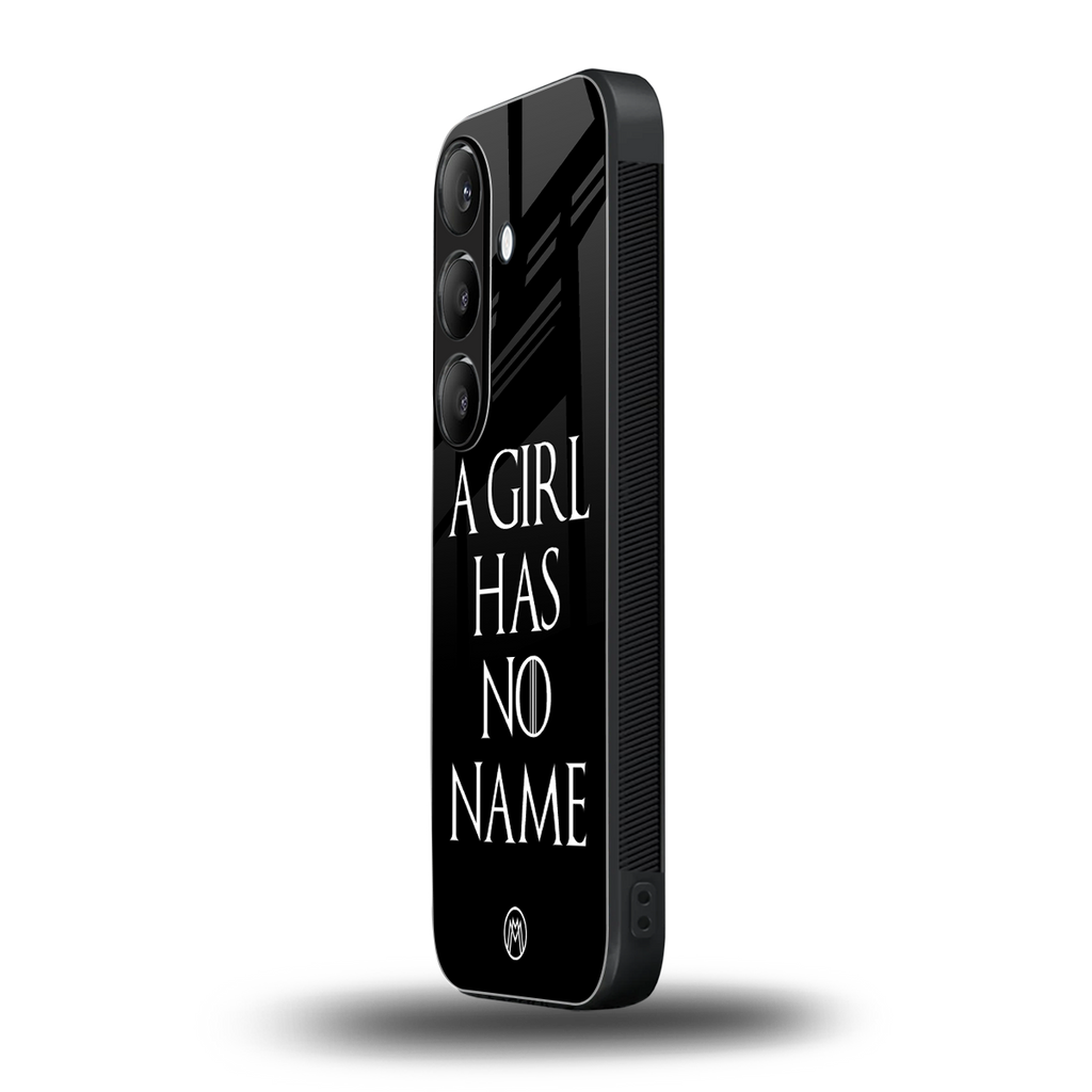 arya stark back phone cover | glass case for samsung galaxy s24 fe