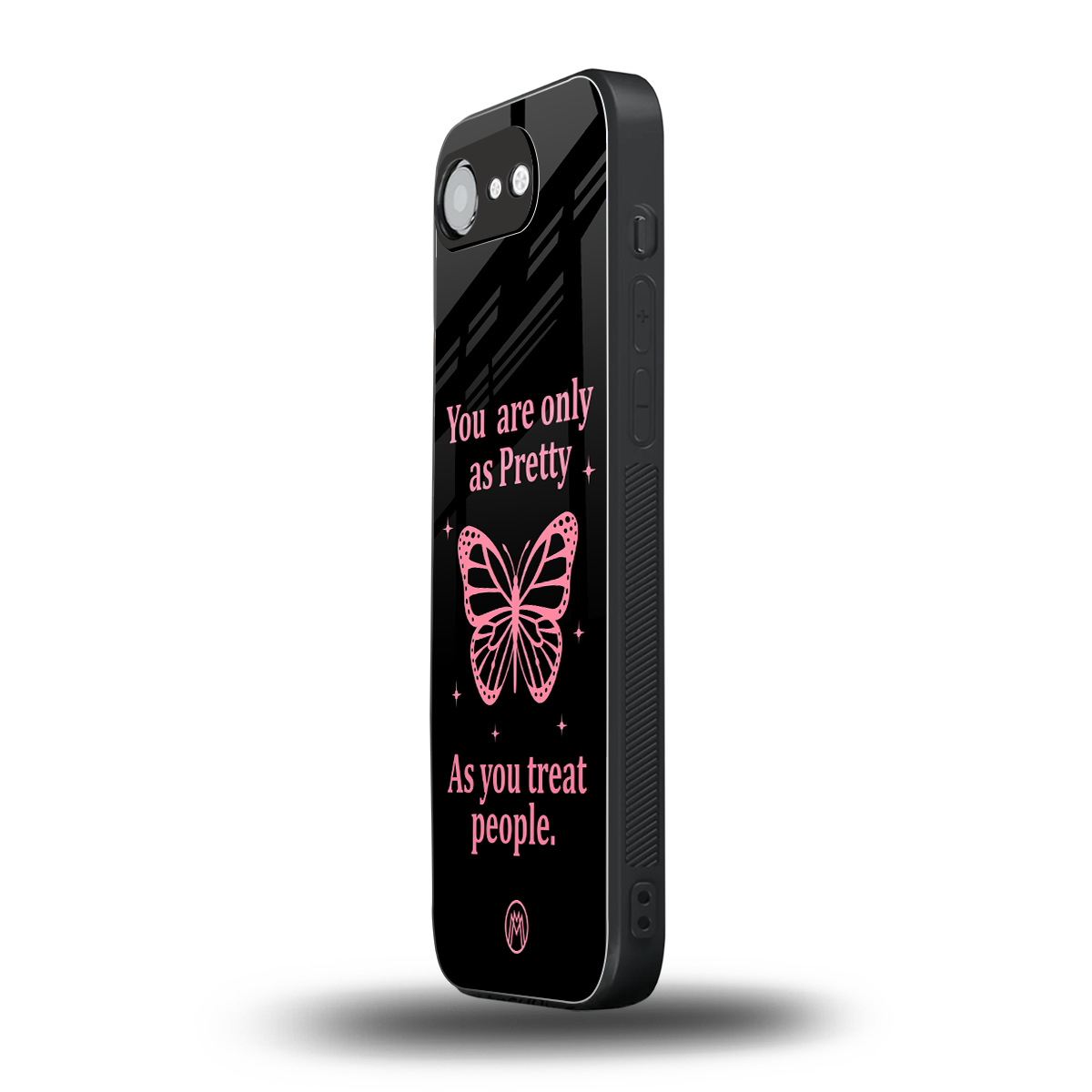 as pretty as you treat people back phone cover | glass case for iphone 16e
