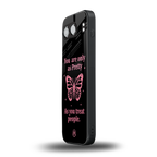 as pretty as you treat people back phone cover | glass case for oneplus nord 4