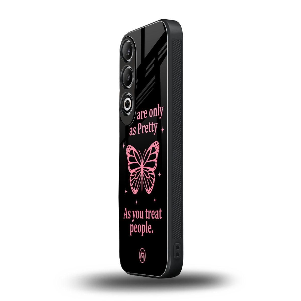 as pretty as you treat people back phone cover | glass case for oneplus nord ce 4