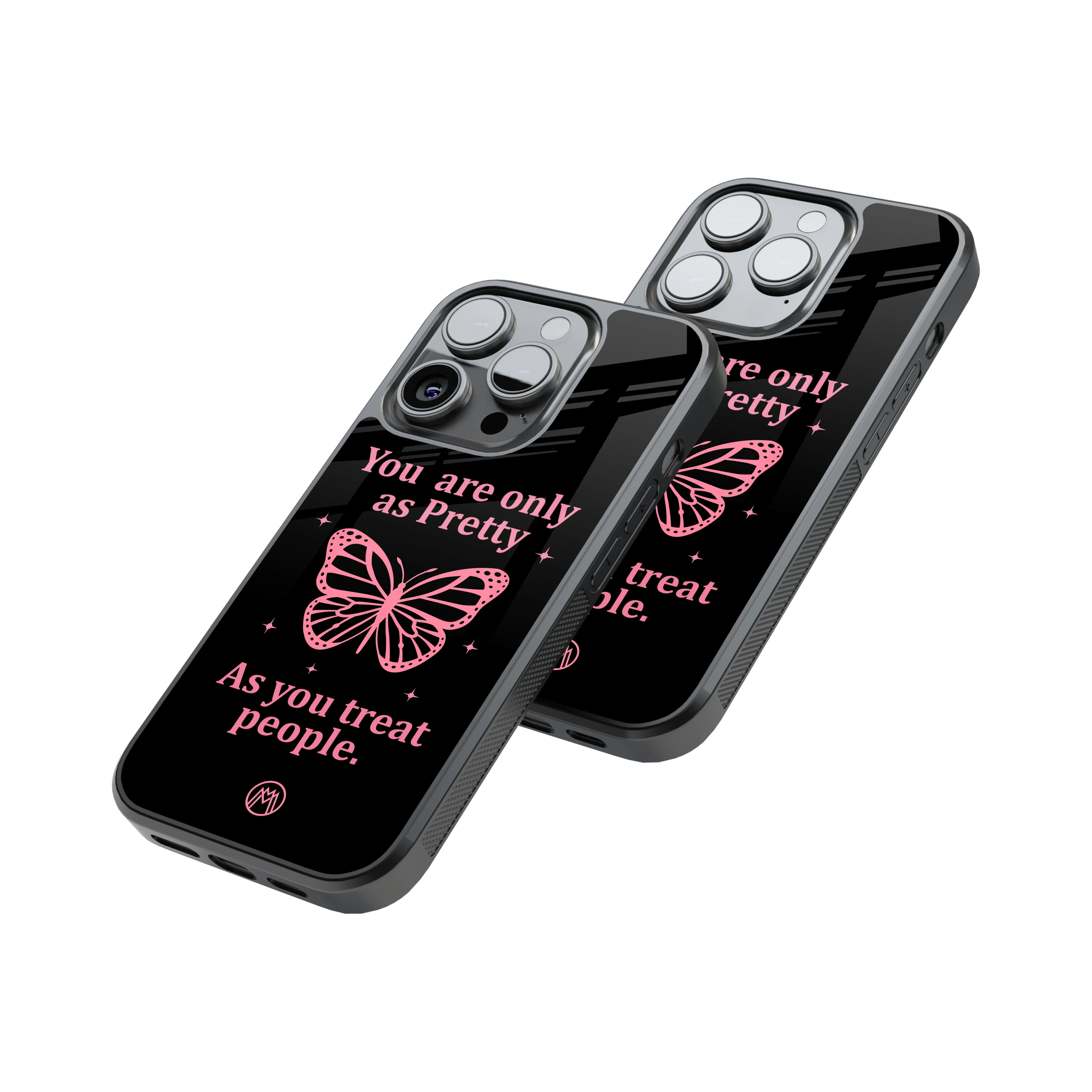 Protective Glass Back Phone Case Compatible with iPhone, Samsung, OnePlus, Pixel & More