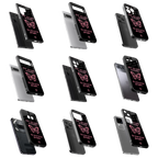 Durable Glass Back Mobile Case for iPhone, Samsung, OnePlus, Google Pixel, Redmi, Vivo, Oppo
