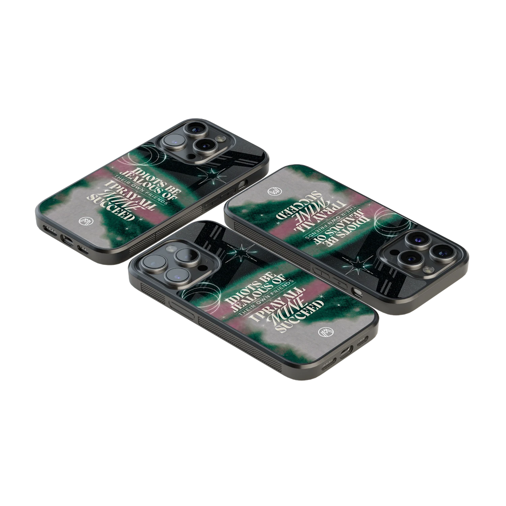 Luxury Glass Back Mobile Cover for iPhone, Samsung Galaxy, OnePlus, Pixel, Redmi & More