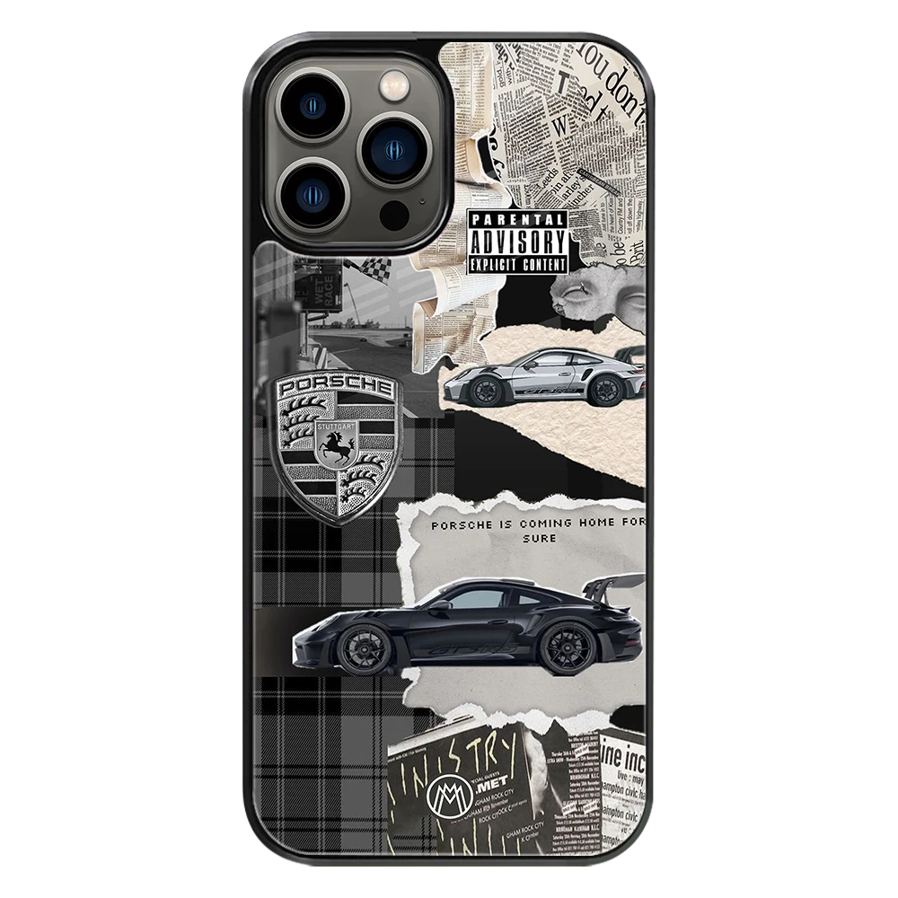 Premium Glass Back Mobile Phone Cover for iPhone, Samsung, OnePlus, Google Pixel, Redmi, Oppo, Vivo & Realme