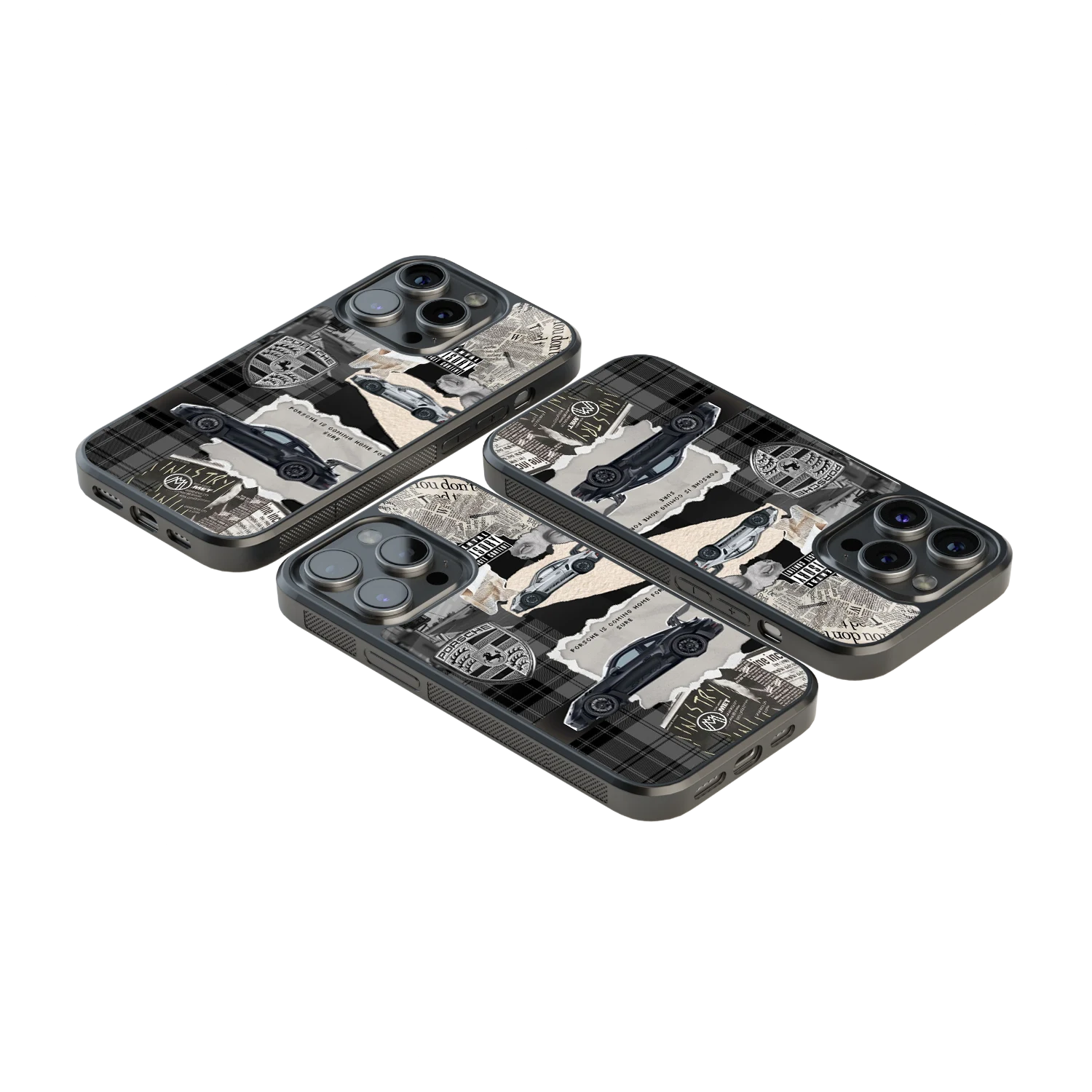 Luxury Glass Back Mobile Cover for iPhone, Samsung Galaxy, OnePlus, Pixel, Redmi & More
