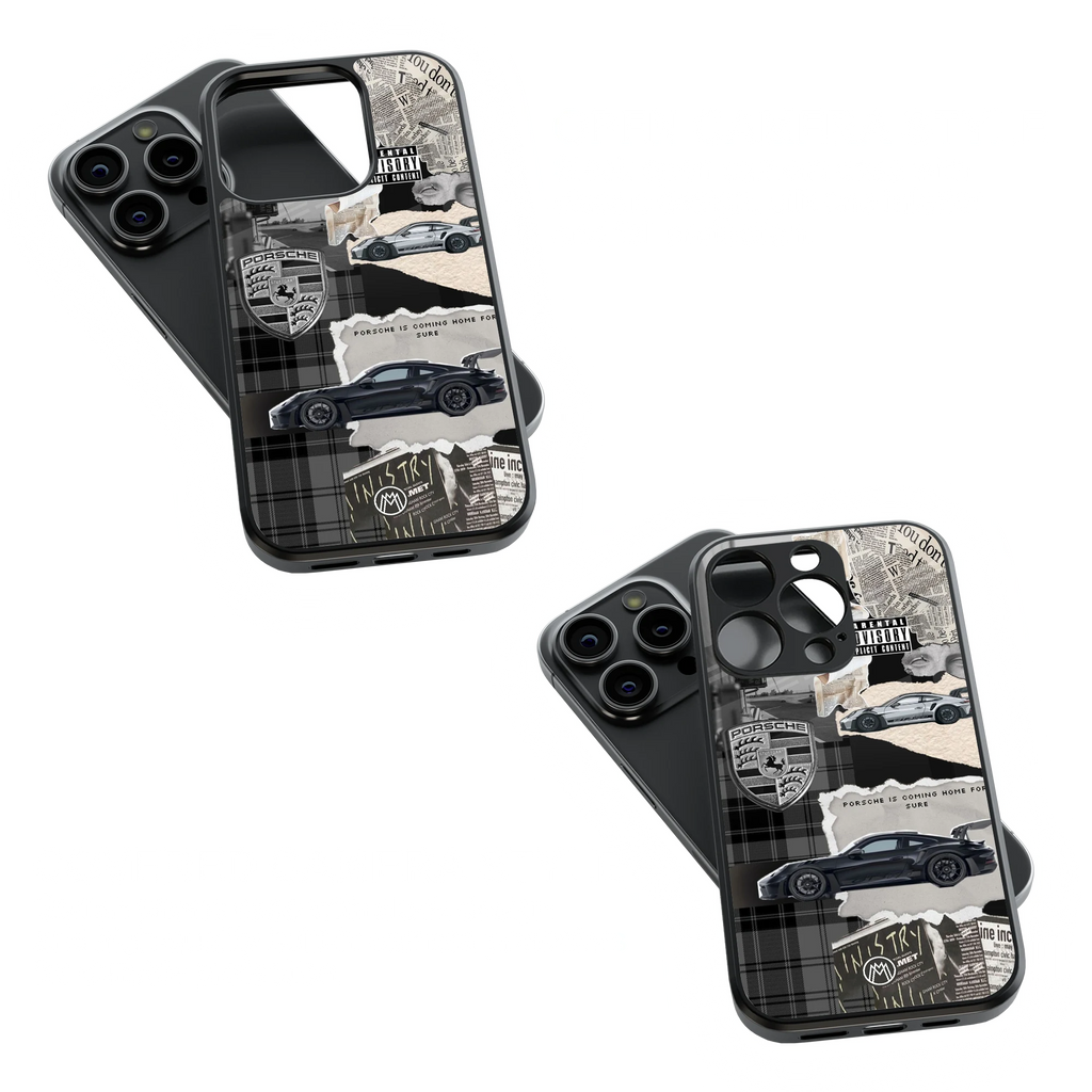 Trendy Glass Back Mobile Case for iPhone, Samsung, Redmi, OnePlus, Google Pixel, Motorola