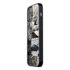 Slim Glass Back Phone Case for Multiple Brands iPhone, Samsung, Redmi, OnePlus, Oppo, Vivo
