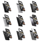 Durable Glass Back Mobile Case for iPhone, Samsung, OnePlus, Google Pixel, Redmi, Vivo, Oppo