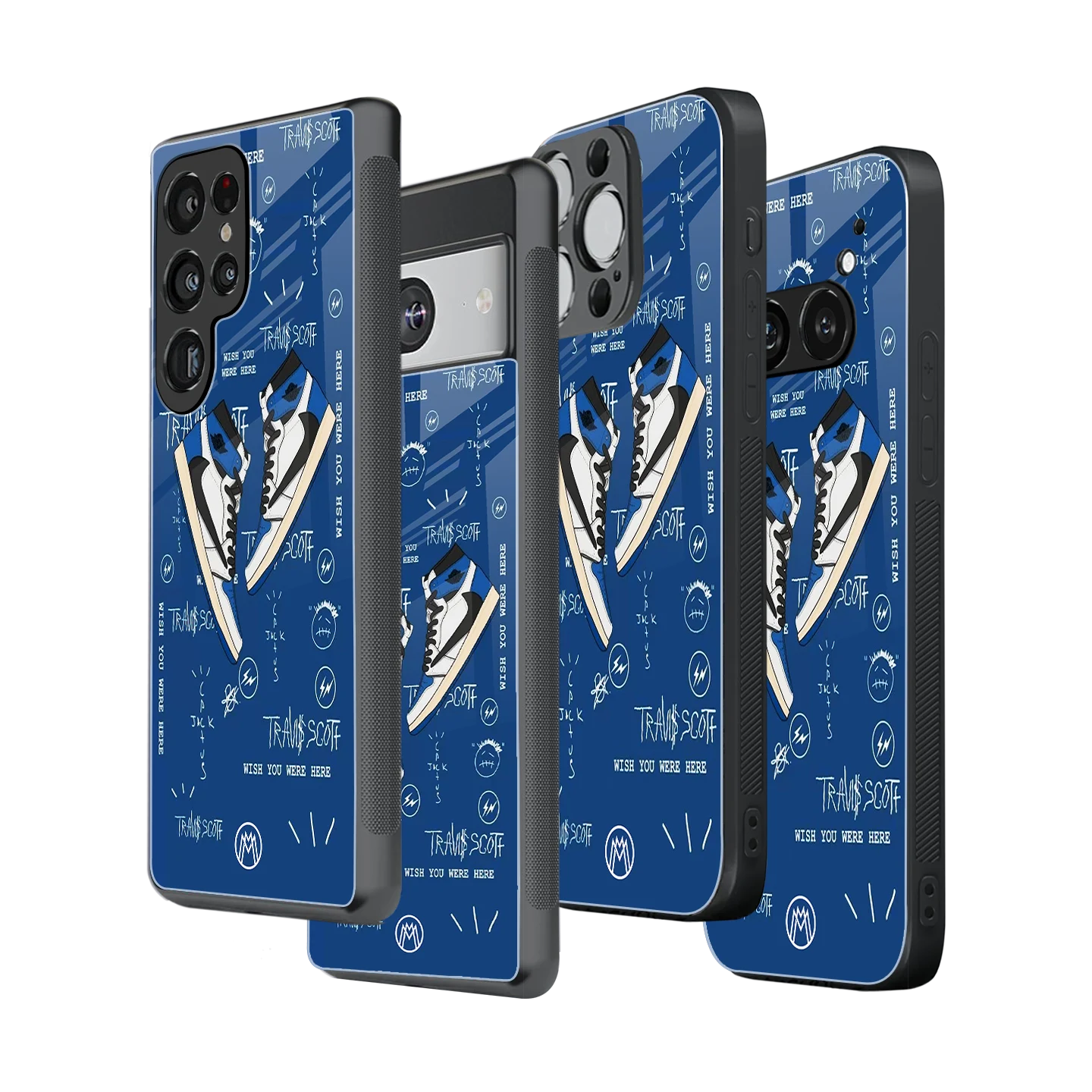 Stylish Glass Back Case for All Smartphones iPhone, Samsung, OnePlus, Pixel, Redmi, Oppo, Vivo, Motorola