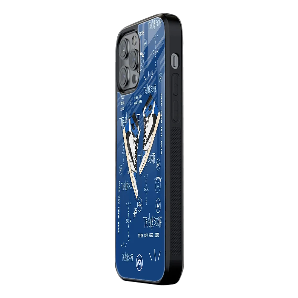 Slim Glass Back Phone Case for Multiple Brands iPhone, Samsung, Redmi, OnePlus, Oppo, Vivo