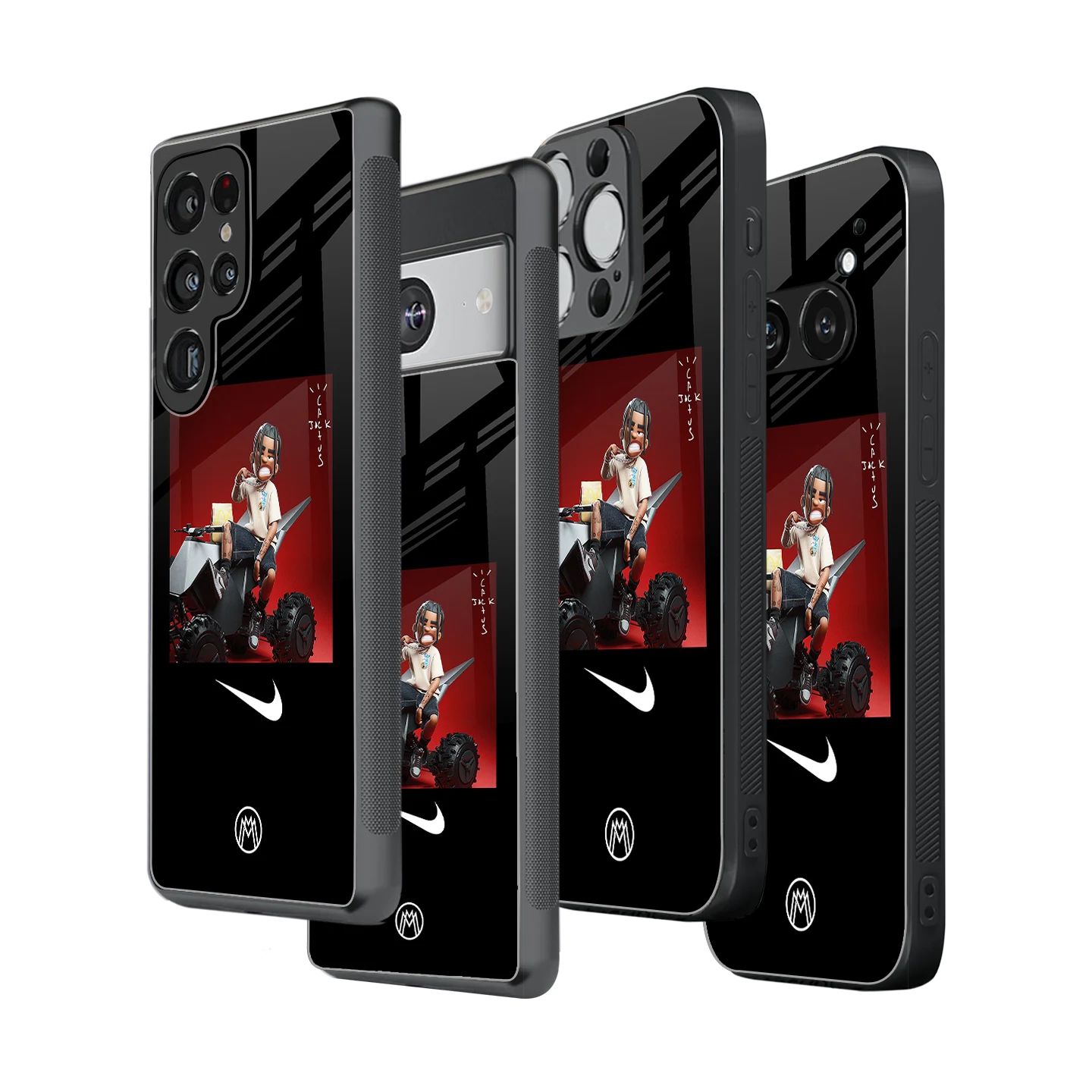 Stylish Glass Back Case for All Smartphones iPhone, Samsung, OnePlus, Pixel, Redmi, Oppo, Vivo, Motorola