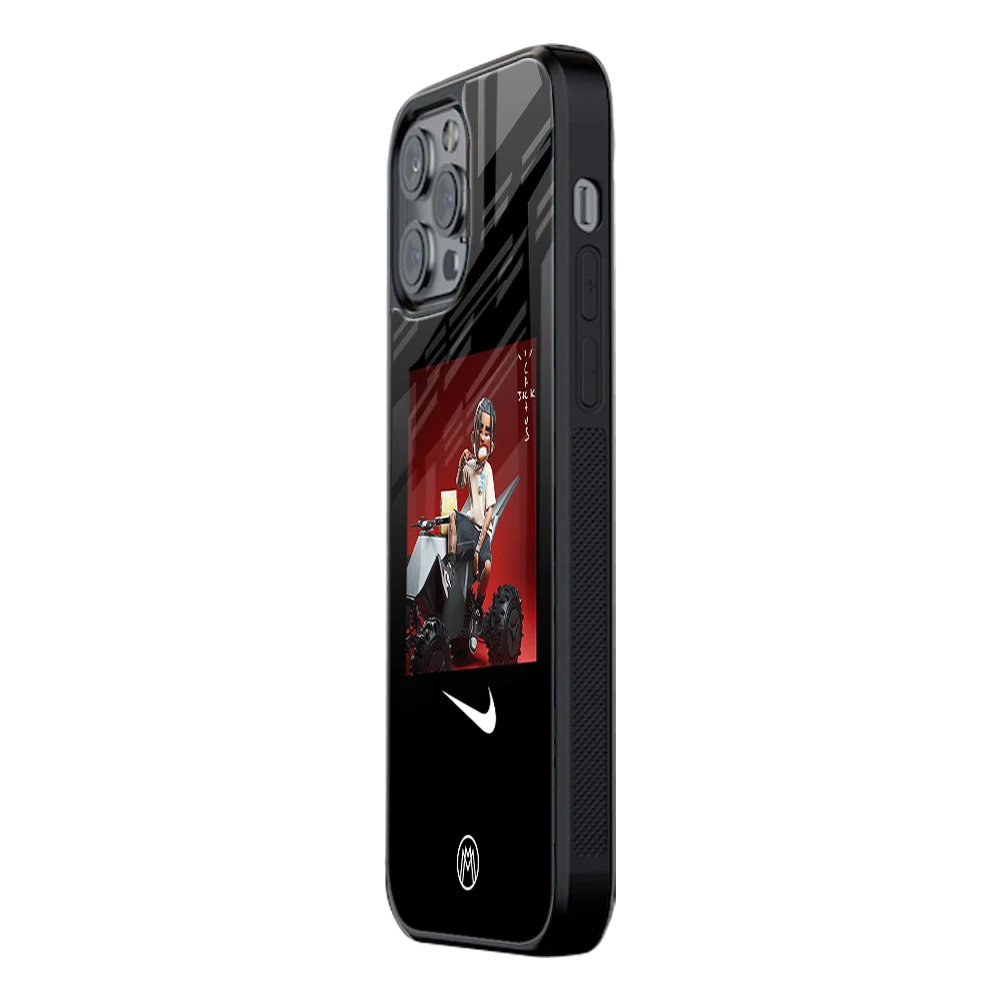 Slim Glass Back Phone Case for Multiple Brands iPhone, Samsung, Redmi, OnePlus, Oppo, Vivo