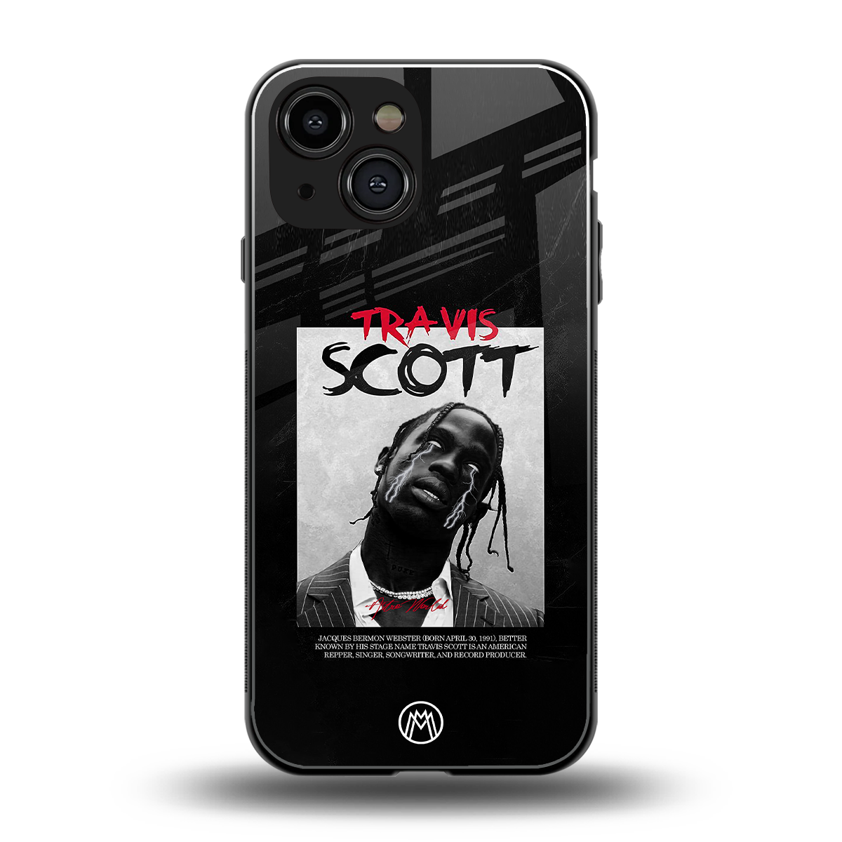 astro world back phone cover | glass case for iphone 13 mini