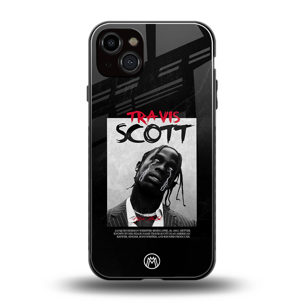 astro world back phone cover | glass case for iphone 15 plus