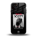 astro world back phone cover | glass case for iphone 15 plus