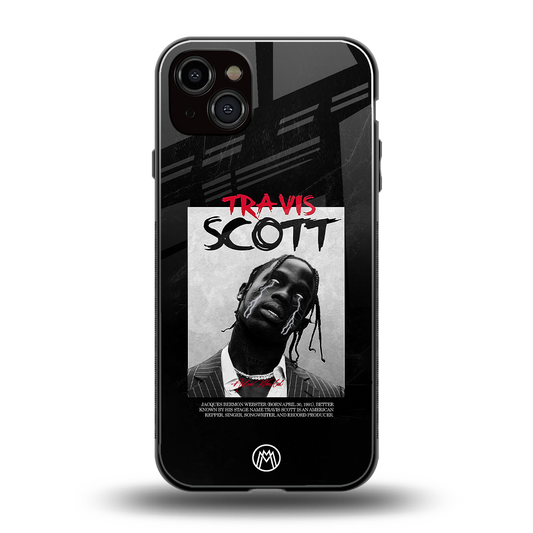 astro world back phone cover | glass case for iphone 15 plus