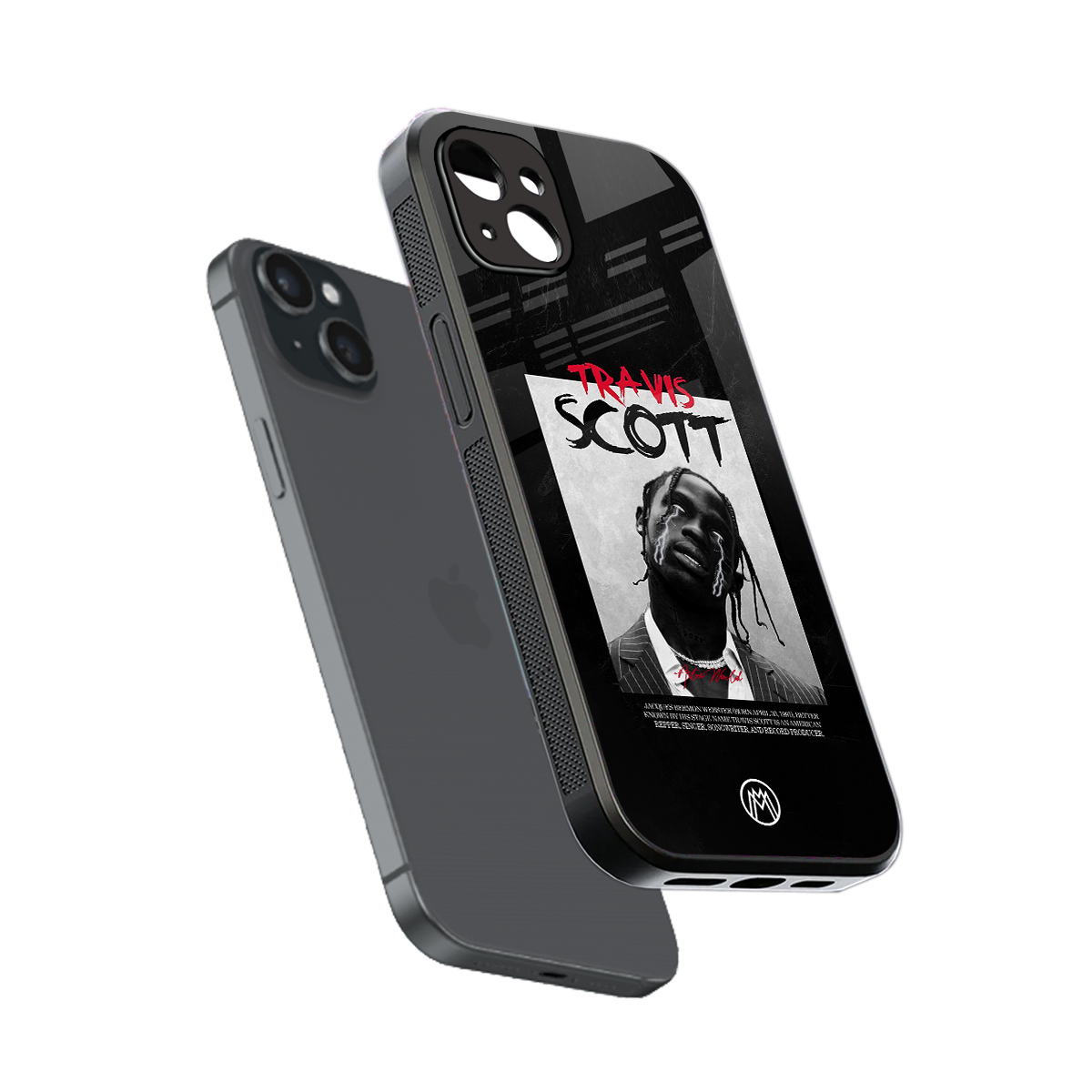 astro world back phone cover | glass case for iphone 15 plus