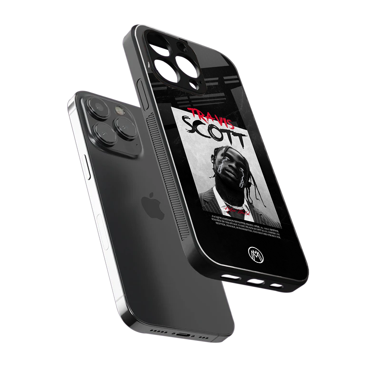 astro world back phone cover | glass case for iphone 15 pro max