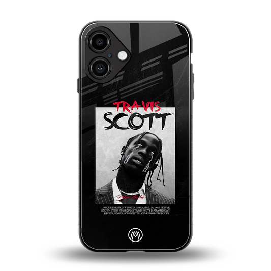 astro world back phone cover | glass case for iphone 16 plus